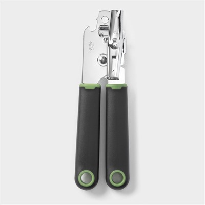 Нож консервный Доляна Lime, 20×5 см, чёрный