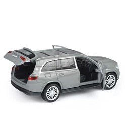 Машина металл Mercedes-Benz, Gls Maybach 12 см, (дв, баг, мохаве) инерц, в коробке