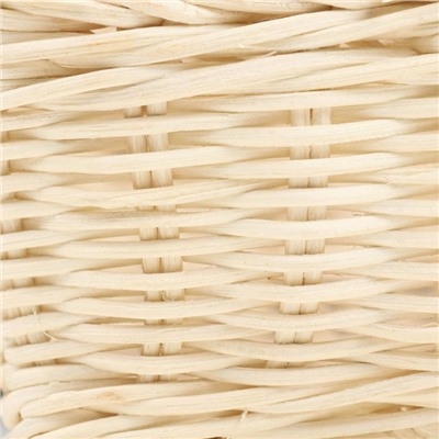 Набор корзин плетёных, 3 шт., 27×27×9/30 см, 23×23×8/25 см, 20×20×7/20 см, ротанг