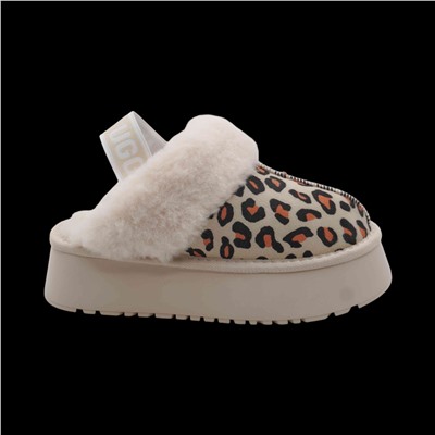 Угги (тапочки) на меху V136 бежевые