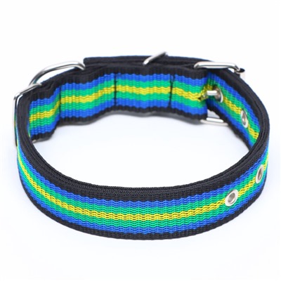 Ошейник четырехслойный, 50×3 см, разноцветный