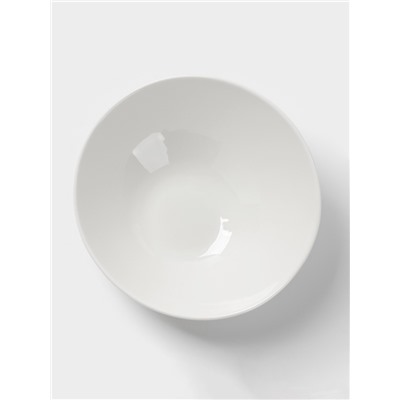 Салатник Доляна White Label, 600 мл, фарфор, белый