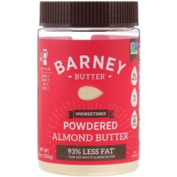 Barney Butter, Powdered Almond Butter, Unsweetened, 8 oz (226g)