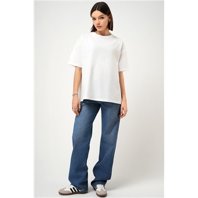 Женская футболка оверсайз Happyfox