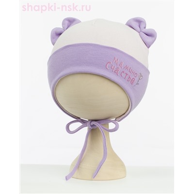03-17-LT Шапка с ушками (46-48)