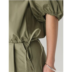 Блузка из легкого хлопкового поплина