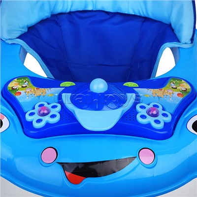 Ходунки "Улыбка" голубые, в пакете