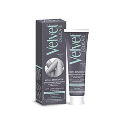 Вельвет DELICATE Депилятор 100мл ЗАМЕДЛЯЮЩ.РОСТ ВОЛОС и предотвр.их врастание
