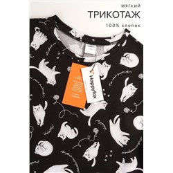 Туника оверсайз для девочки Happyfox