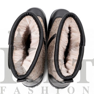 Сапоги мужские войлочные Мансур, на липучках, литая подошва