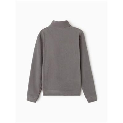 Джемпер флисовый мужской MINAKU: Fleece Soft, размер 44, графитовый