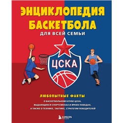Эксмо "Энциклопедия баскетбола для всей семьи от баскетбольного клуба ЦСКА"
