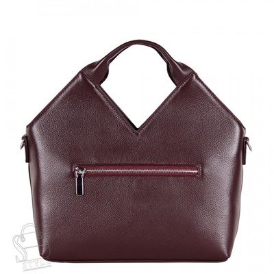Сумка женская кожаная 6606VG wine purple  Vitelli Grassi