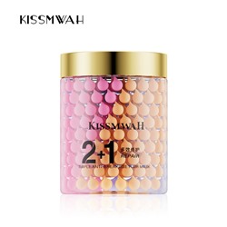 Экспресс-маска для волос против ломкости восстанавливающая Kissmwah, 300 гр.