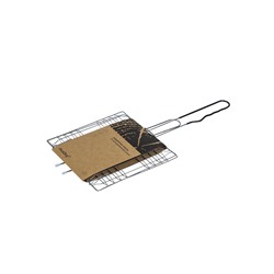 Решётка - гриль универсальная maclay, 21x21 см, хромированная сталь, для мангала