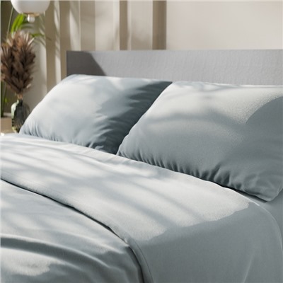 Постельное бельё 2-спальное «Этель. Утренняя дымка», бязь