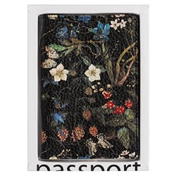 Обложка для паспорта "FLORA.Лесные ягоды" кожзам 3-620/06 Bruno Visconti