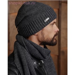 M 473 F 473 Комплект мужской флис (колпак+шарф)