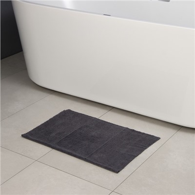 Тряпка для пола Raccoon, 220 г/м², 60×80 см, микрофибра, ультразвуковая обработка края, 2 шт, серая