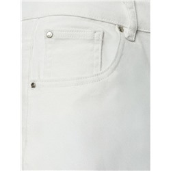 Шорты из эластичного денима