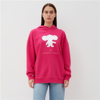 Толстовка женская KAFTAN «Чебурашка», размер 48-50, розовый