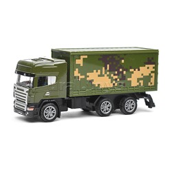 Машина металл Грузовик, 11 см, подвиж. дет., инерция, камуфляж