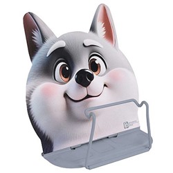 Подставка для книг металлическая 18,4x18x15,5 см "ХАСКИ" 72645 Феникс