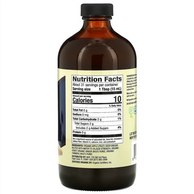 Dr. Mercola, Mitomix, Organic Keto Cider, органический уксус для кетодиеты, сладкий, 473 мл (16 жидк. унций)