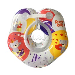 Круг надувной на шею для купания малышей Мишка Party