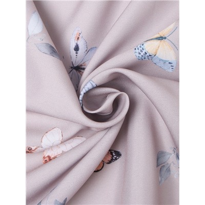 Шторы для кухни с подхватами «Этель» Butterflies, 145×180 см, комплект - 2 шт.