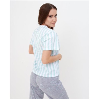 Футболка домашняя женская KAFTAN Fresh, размер 48-50