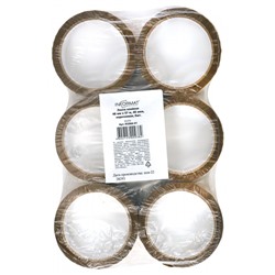 Клейкая лента 48 мм х 57 м коричневая 40 мкм N5066-01 inФОРМАТ