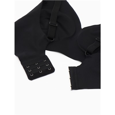 Бюстгалтер женский бесшовный MINAKU, размер 42 (60 см), чёрный