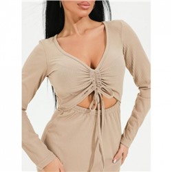 Платье Крис (Бежевый)