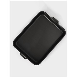 Противень Доляна Promo, 27×35 см, h=6 см, антипригарное покрытие, бордовый