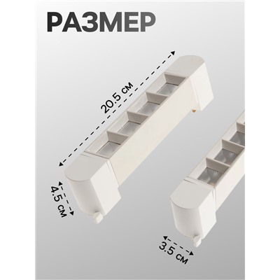 Трековый светильник линейный, поворотный, 10 Вт, 900 Лм, 4000К, IP20, белый, свечение нейтральное белое