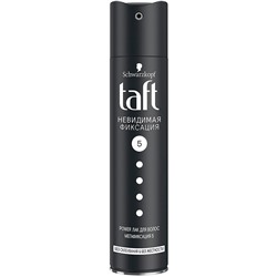 Лак для волос Taft Power Невидимая фиксация мегафиксация №5, 225/ 250 мл
