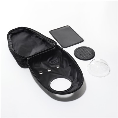 Рюкзак для переноски кошек и собак «Ромашка», 32×26×44 см, с окном