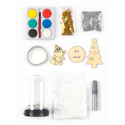 УЦЕНКА Набор для творчества «Новогодний ночник», Дед Мороз