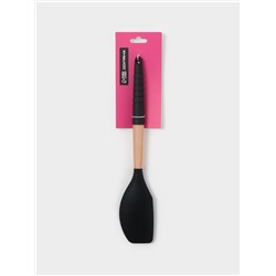 Лопатка Доляна «Брауни», 32×6 см, серая, бежевая