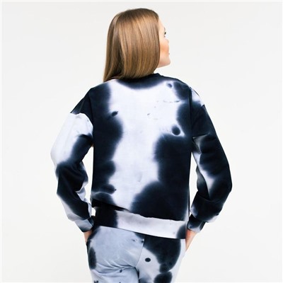 Свитшот женский MINAKU: Casual Collection, синий, размер 44