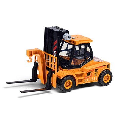 Машина  "Вилочный погрузчик4" 1:43 (свет,звук) в коробке