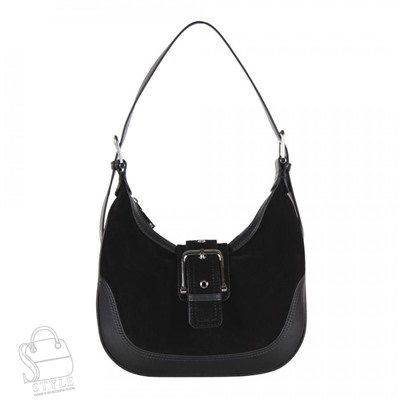Сумка женская кожаная 990178NNAA black Natale Navetta