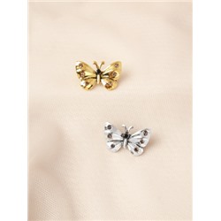 Брошь Бабочка / 6488 /уп 12/микс