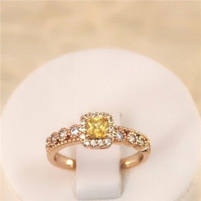 Кольцо позолота  Н01-12890р размер 16 17