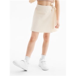 Юбка-шорты для девочки MINAKU, цвет бежевый, рост 110 см