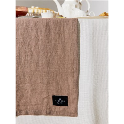 Дорожка Этель Woody 40×135±3 см, лён 100%, плотность 190 г/м²