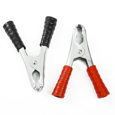 Зажимы для пусковых проводов, 100 А, 105 мм, набор 2 шт., металл