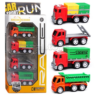 Набор машин "Сталеград" металл, в коробке