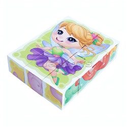 Кубики "Маленькая принцесса" 12 шт Baby Toys